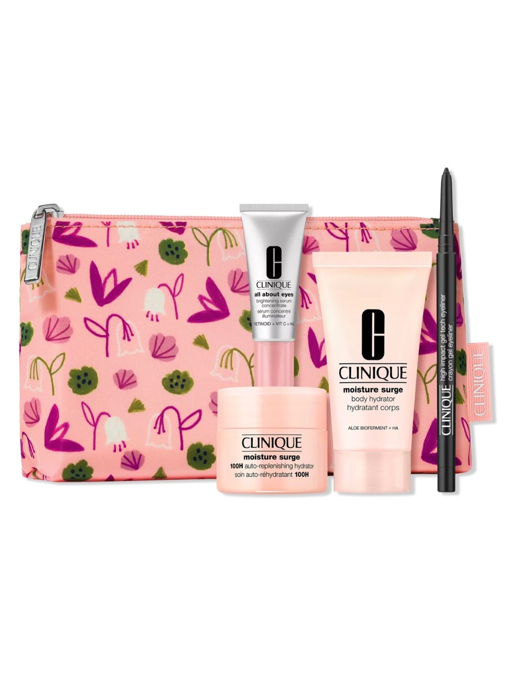 5 Pc Clinique Beauty Pouch